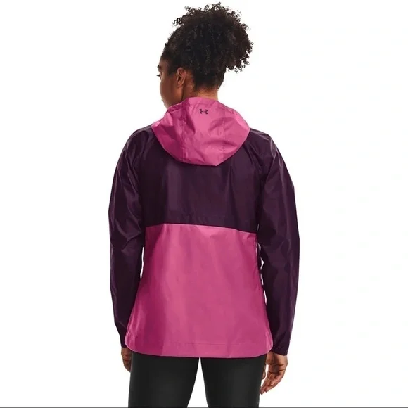 Under Armour Water Proof Jacket Stormproof Cloudstrike Shell Jacket Fitted Small
